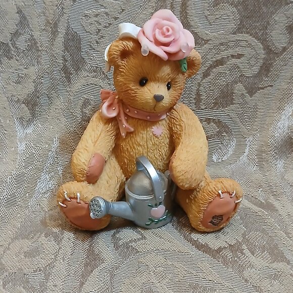 Cherished Teddies "Rose" Everything's Coming Up Roses. 1996 Priscilla Hillman - Picture 1 of 4